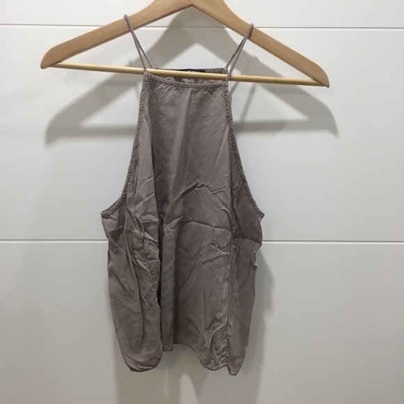 Brandy Melville | Kiara Halter Tank - Picture 3 of 8